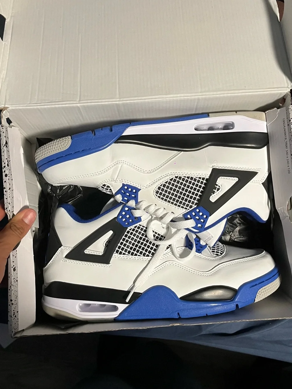 Jordan 4 “Motorsport” Retro Basketball Sneakers